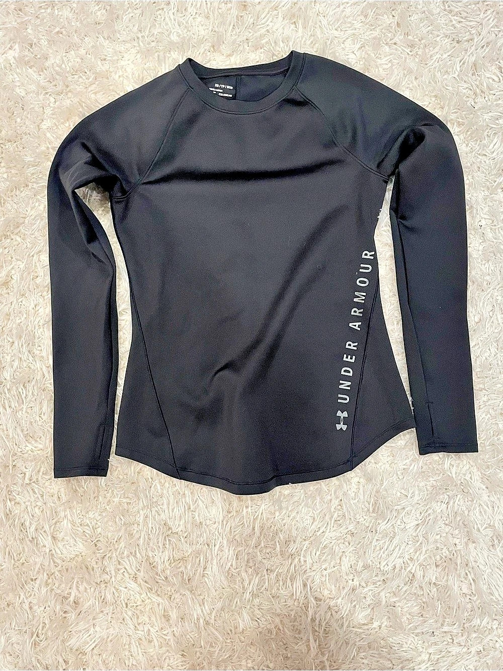 Under Armour ColdGear Long Sleeve Crew Women’s Shirt Black
